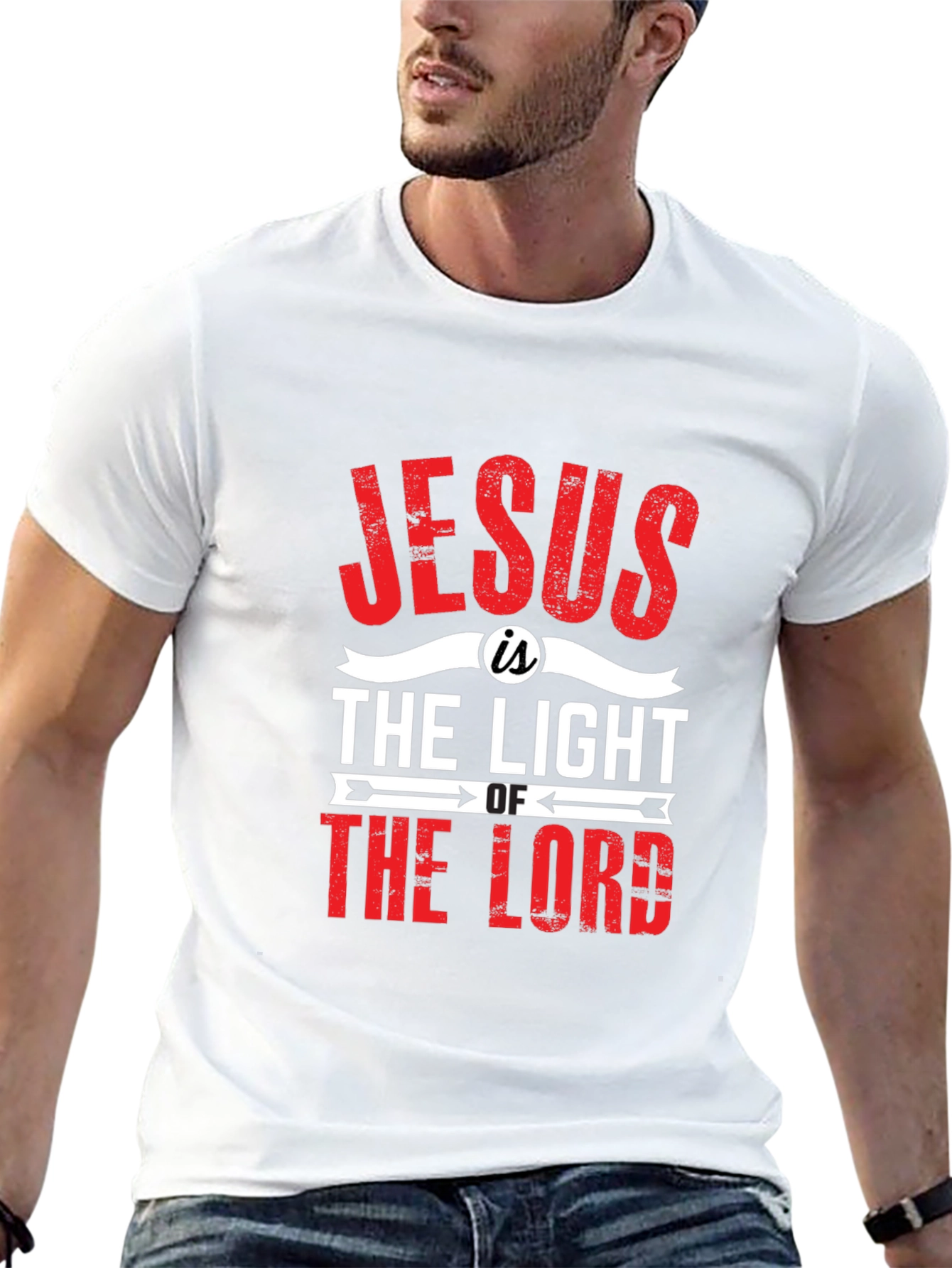 Jesus is the Light T-Shirt - Christian Apparel