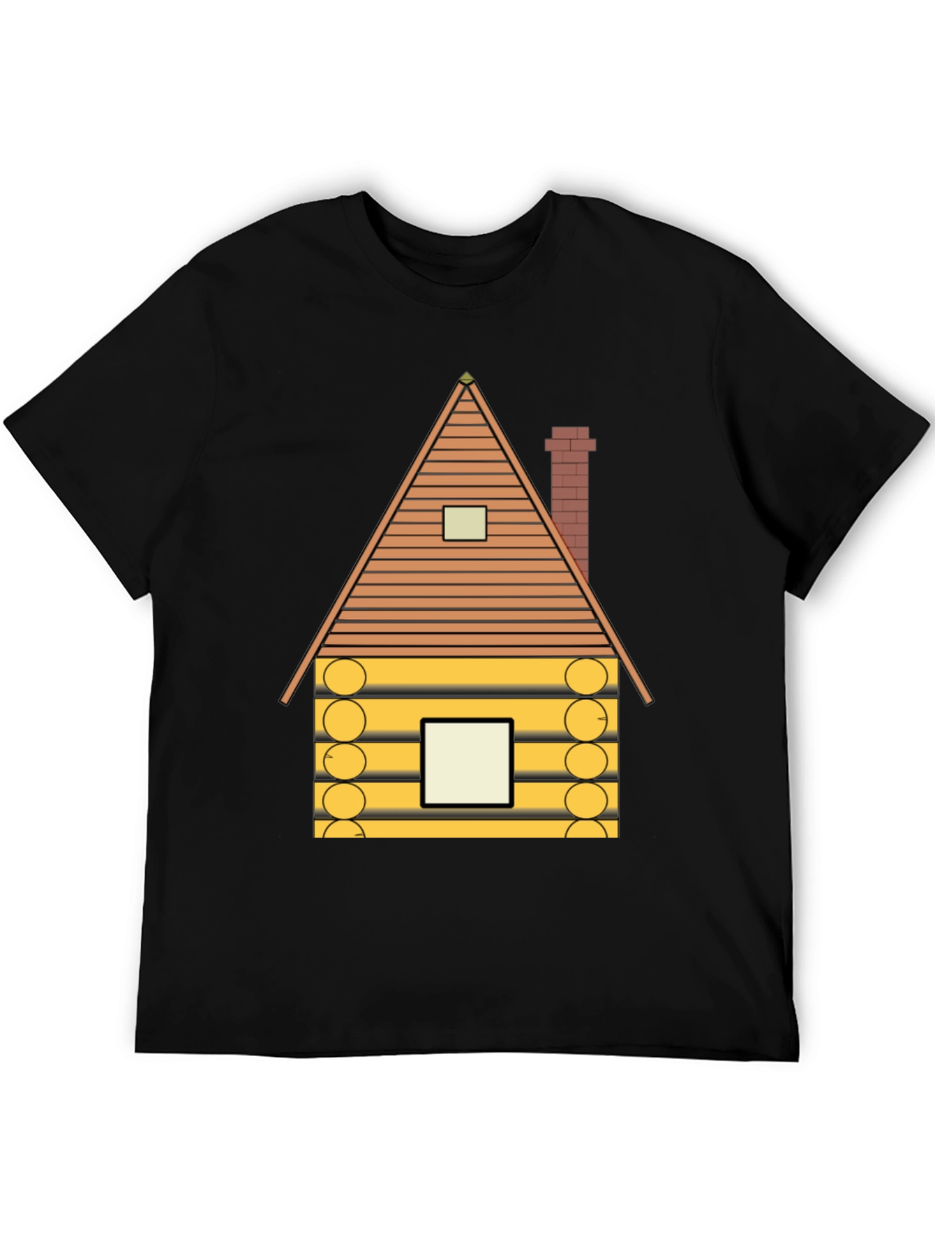 Cabin Graphic T-Shirt - Novelty Design