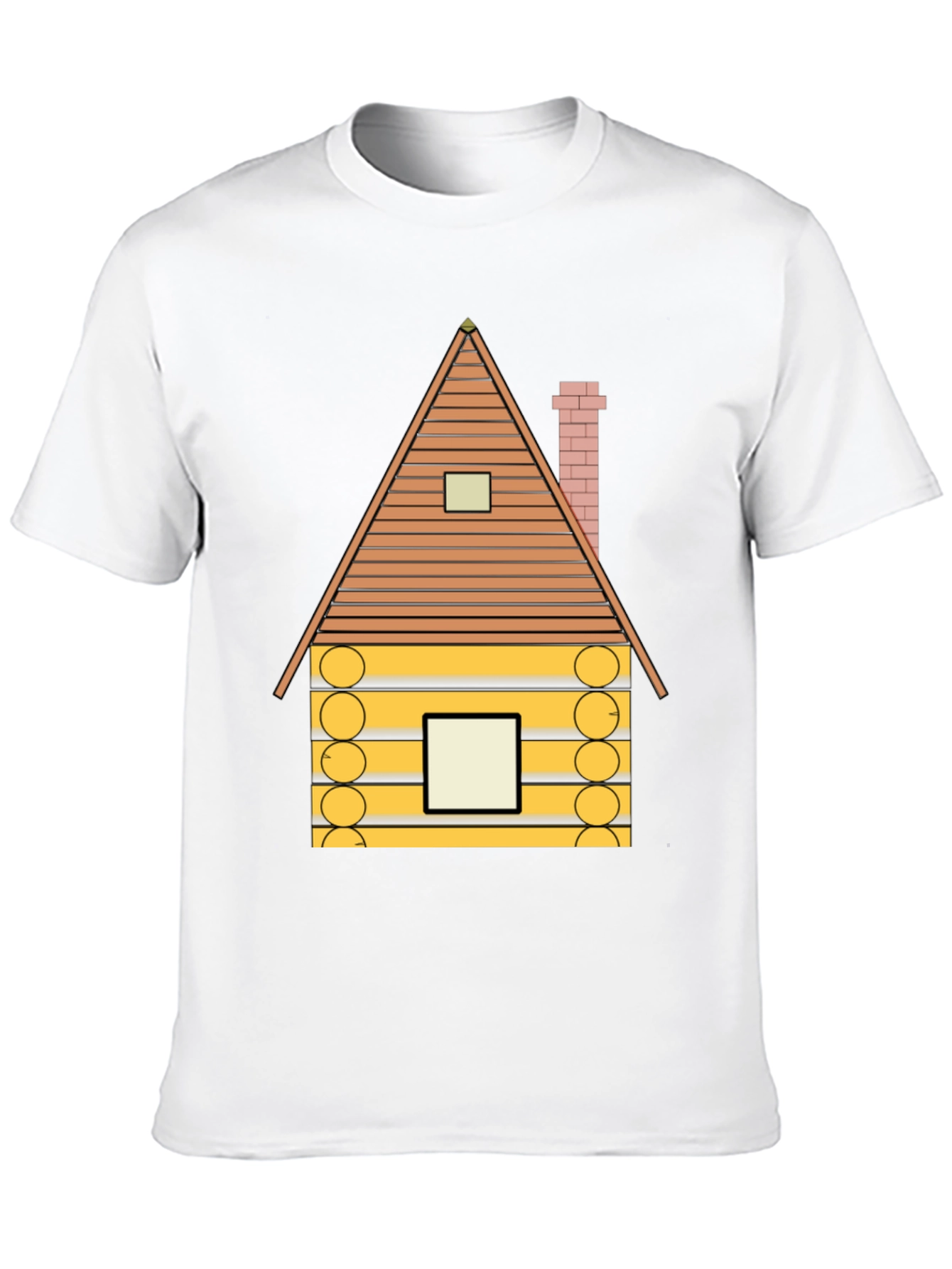 Cabin Graphic T-Shirt - Novelty Design