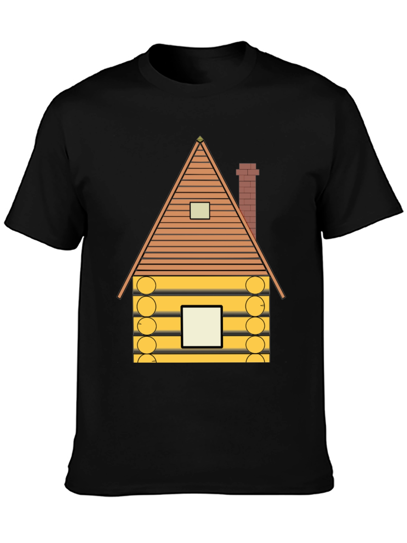 Cabin Graphic T-Shirt - Novelty Design