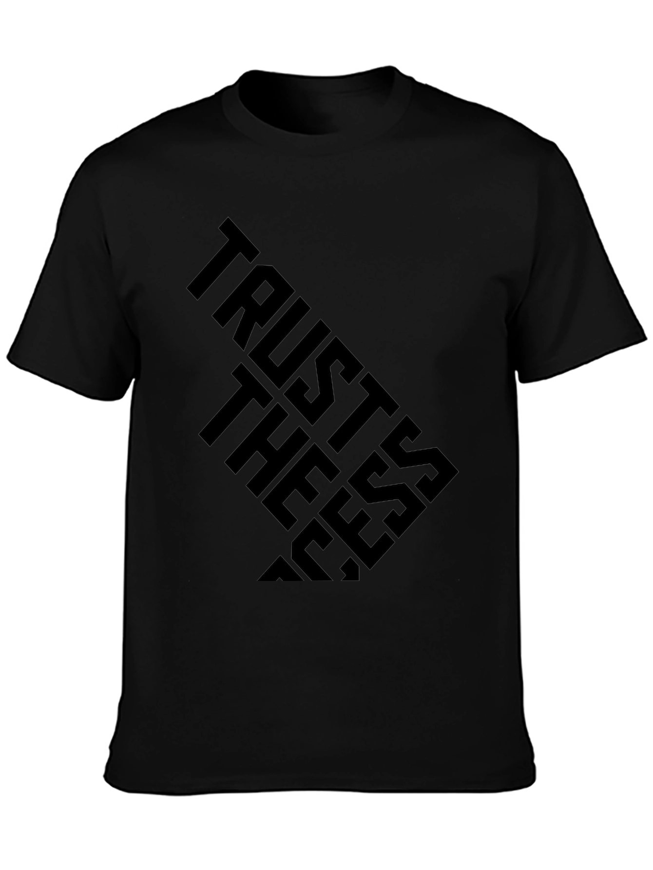 Trust the Process Black T-Shirt