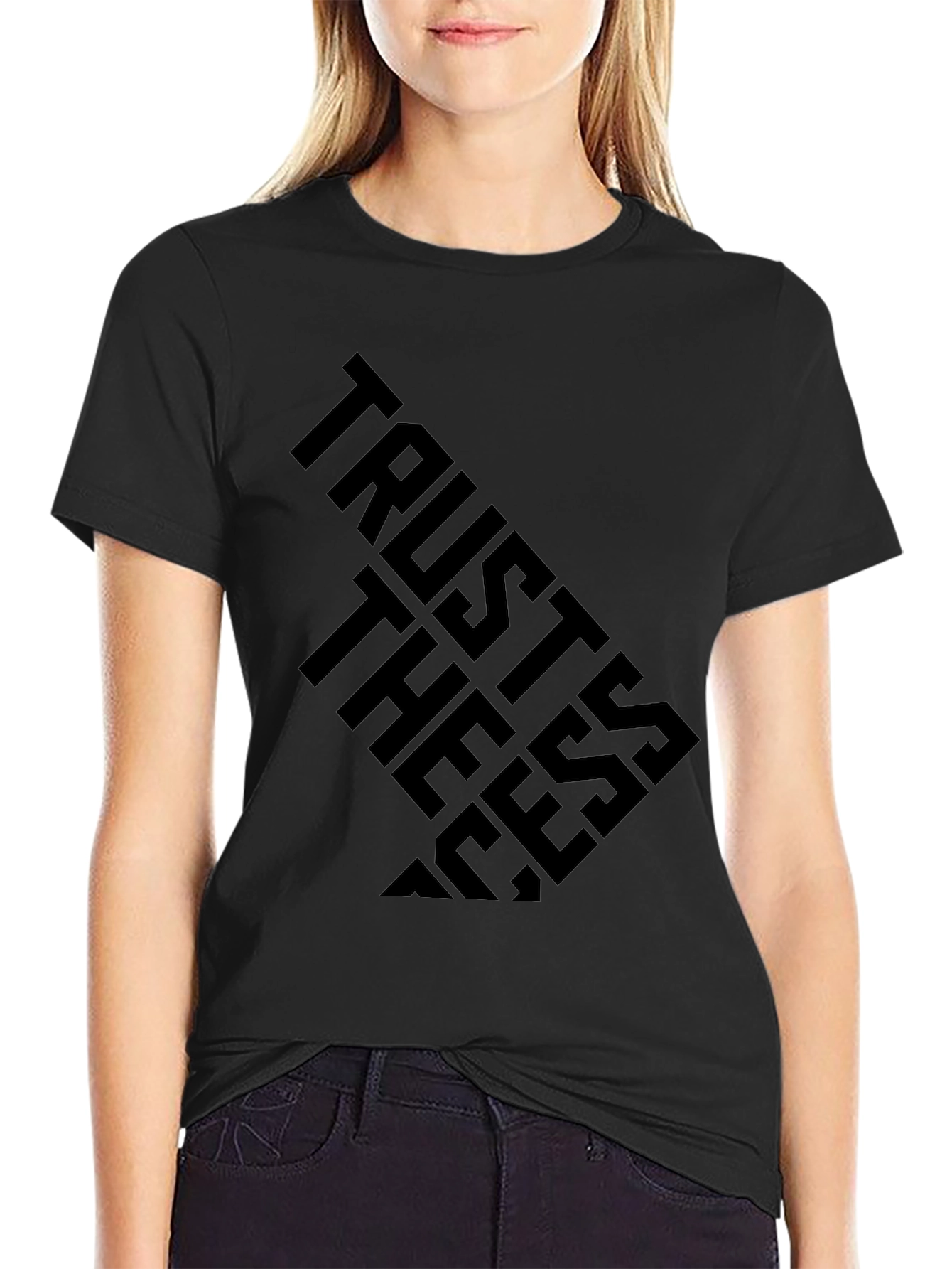 Trust the Process Black T-Shirt