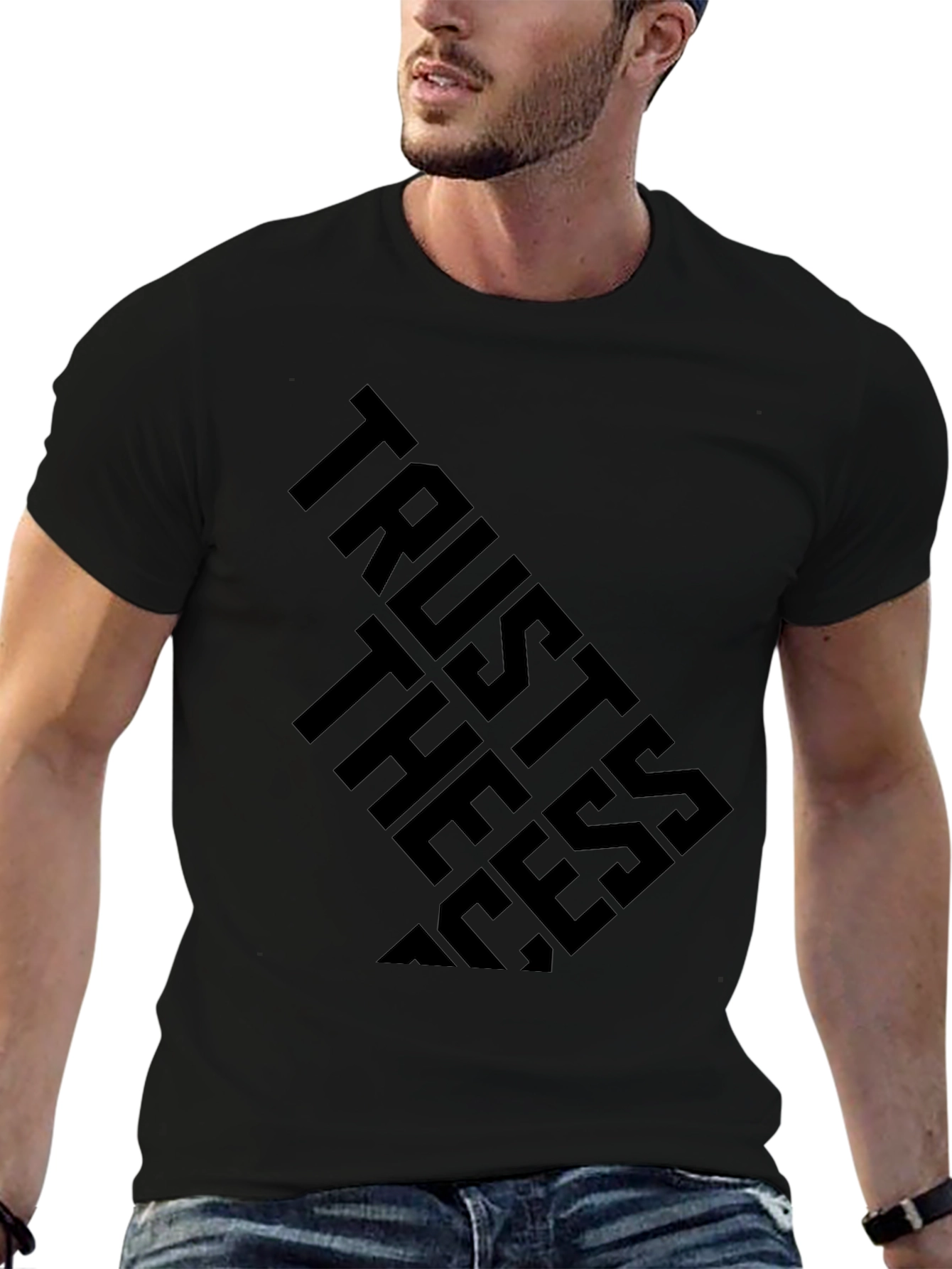 Trust the Process Black T-Shirt