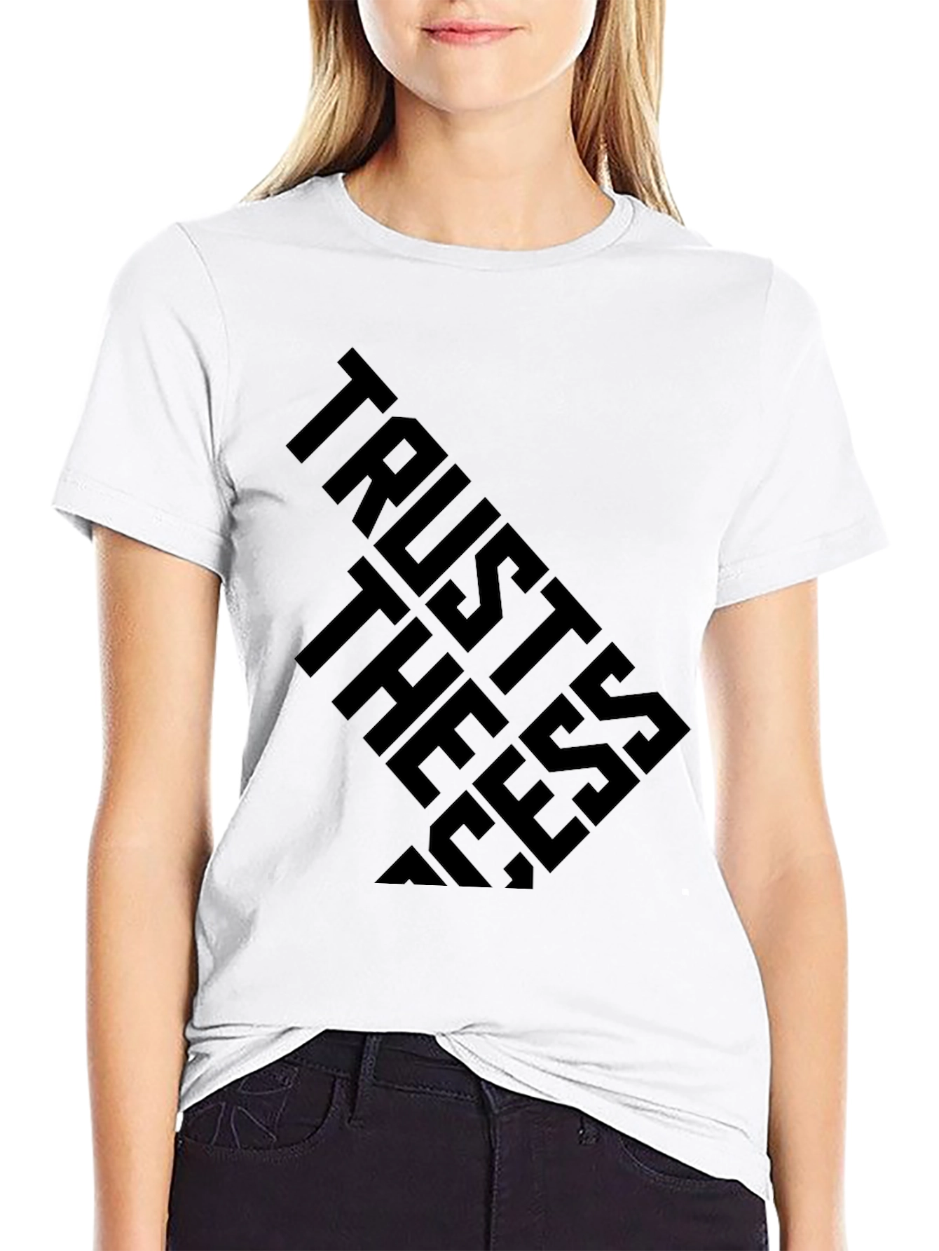 Trust the Process Black T-Shirt