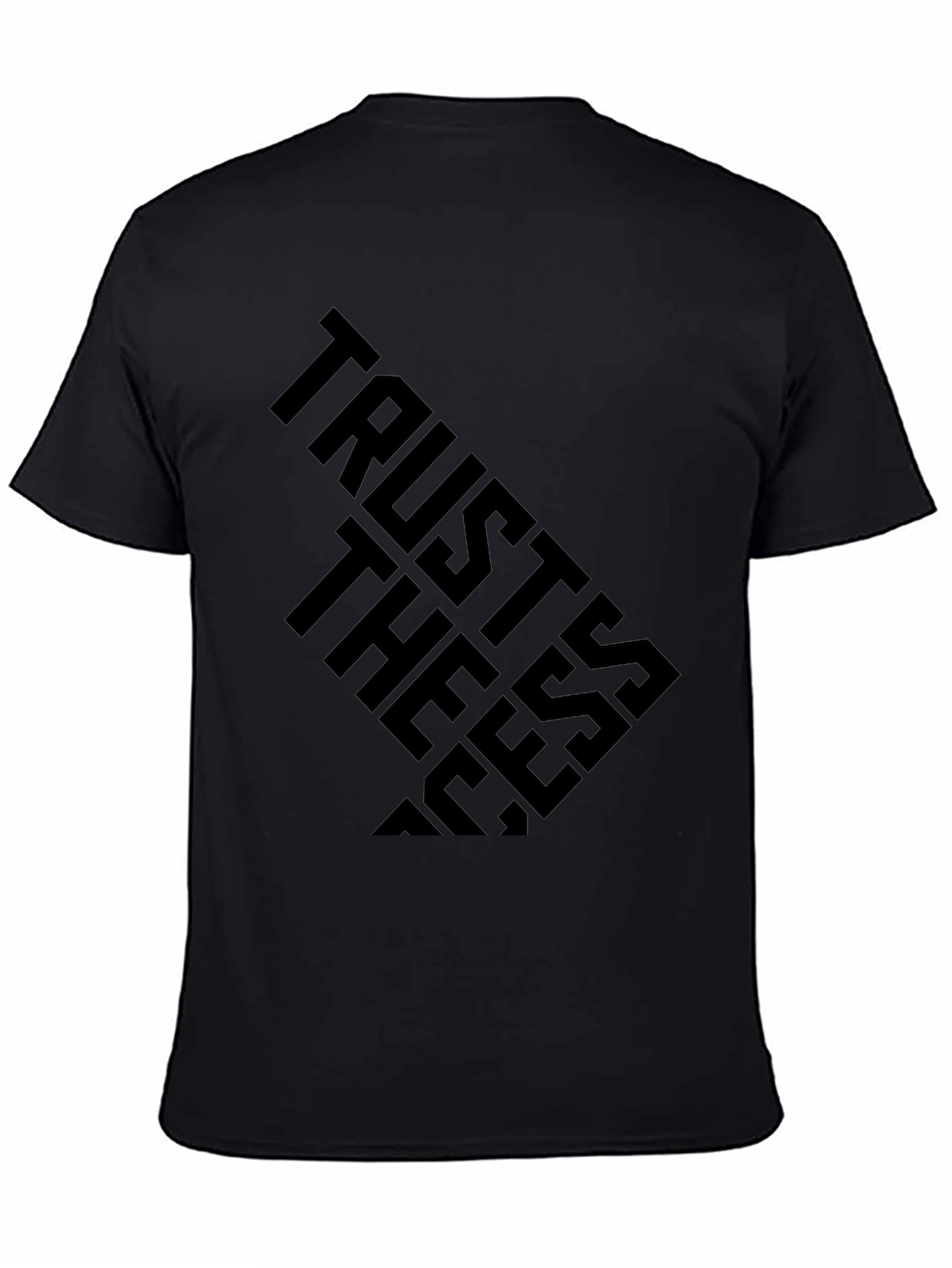 Trust the Process Black T-Shirt