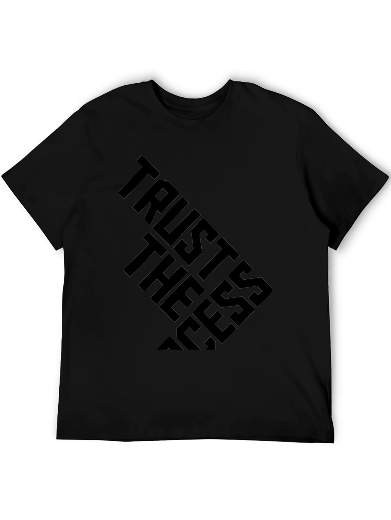 Trust the Process Black T-Shirt