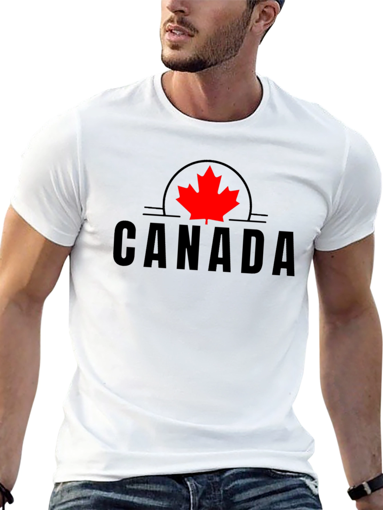 Canada Maple Leaf T-Shirt - Black
