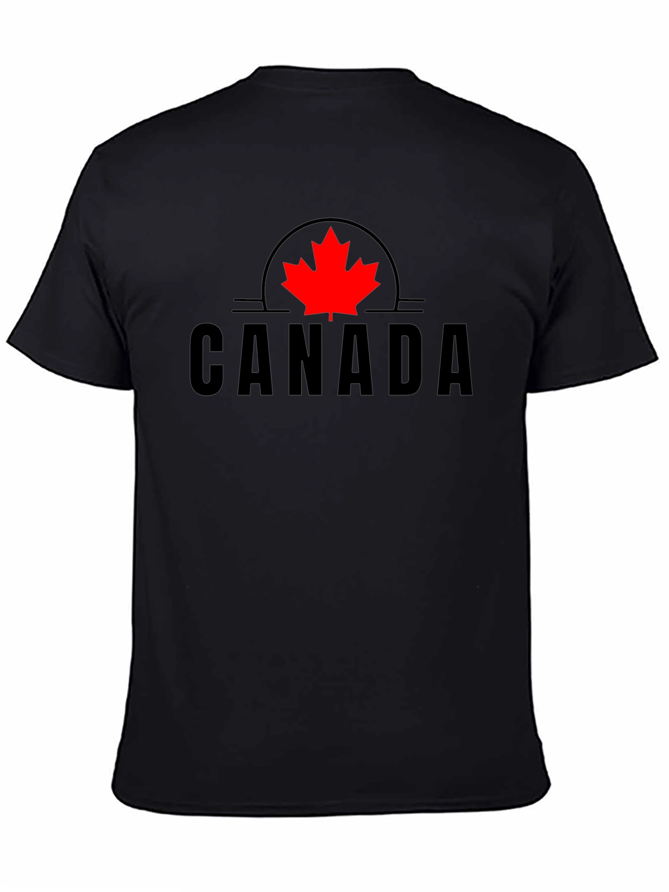 Canada Maple Leaf T-Shirt - Black
