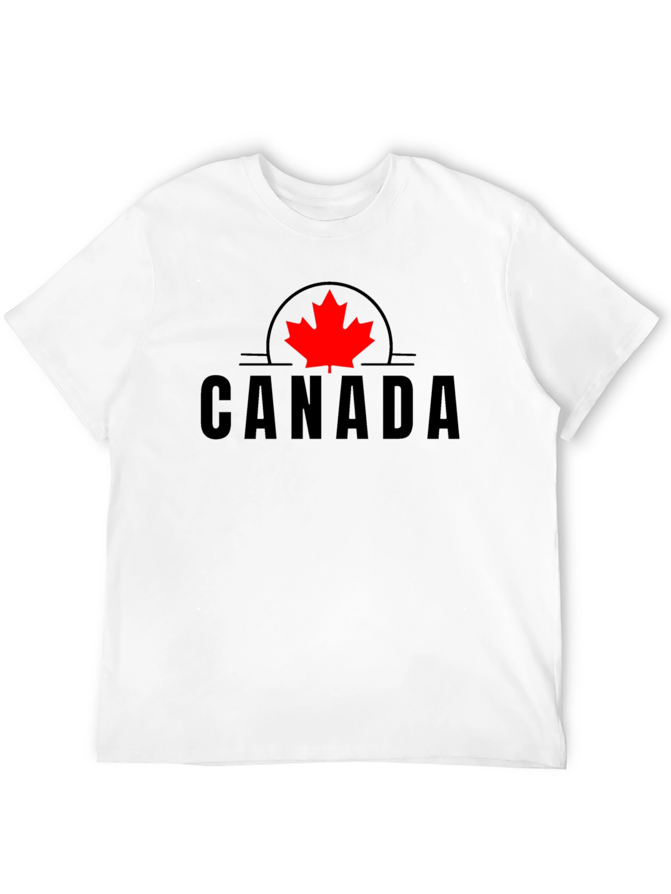 Canada Maple Leaf T-Shirt - Black