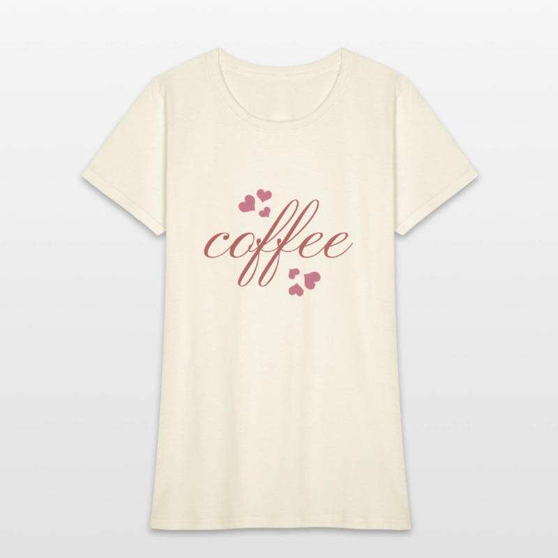 Coffee Love – Elegant Script with Hearts