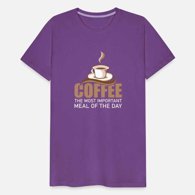 Coffee the most important meal of the day shirt