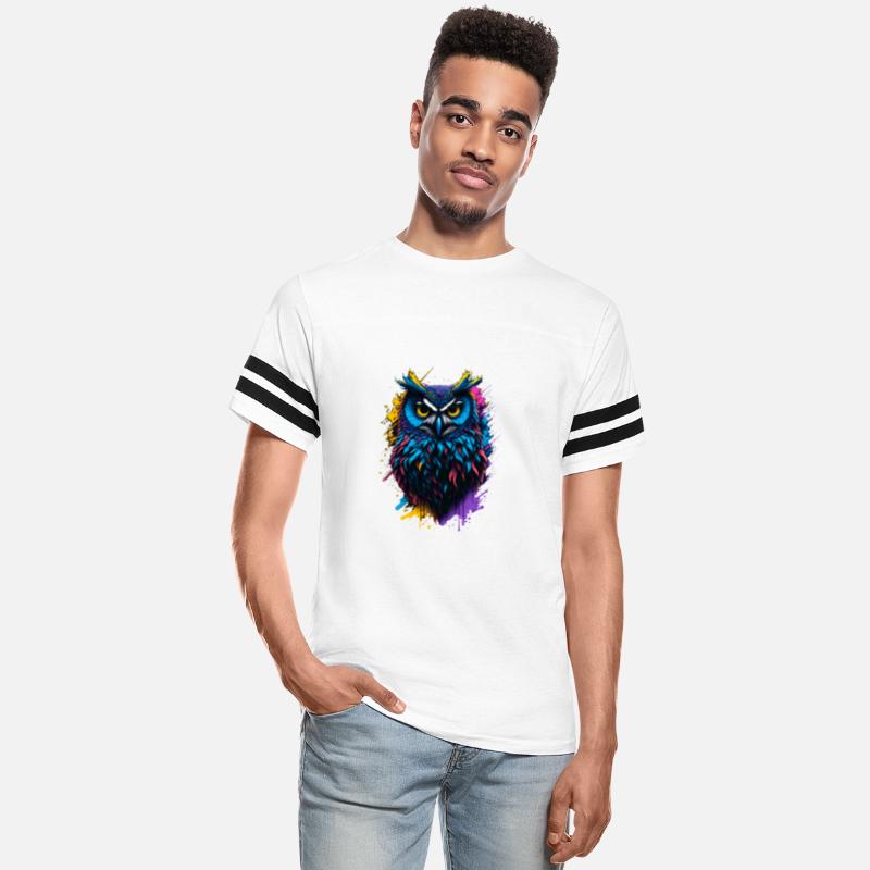 Colorful Owl Splash