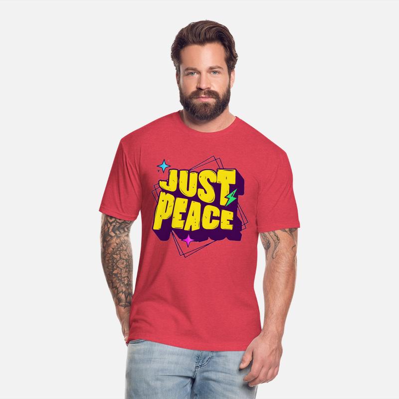 Colorful Peace Sign Graphic Tee