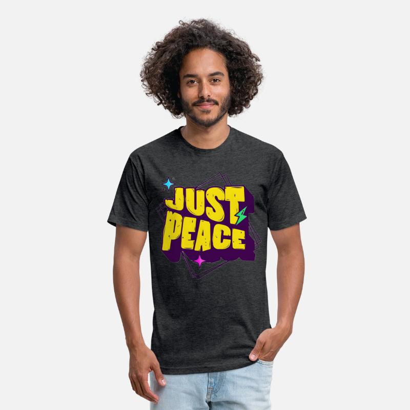 Colorful Peace Sign Graphic Tee