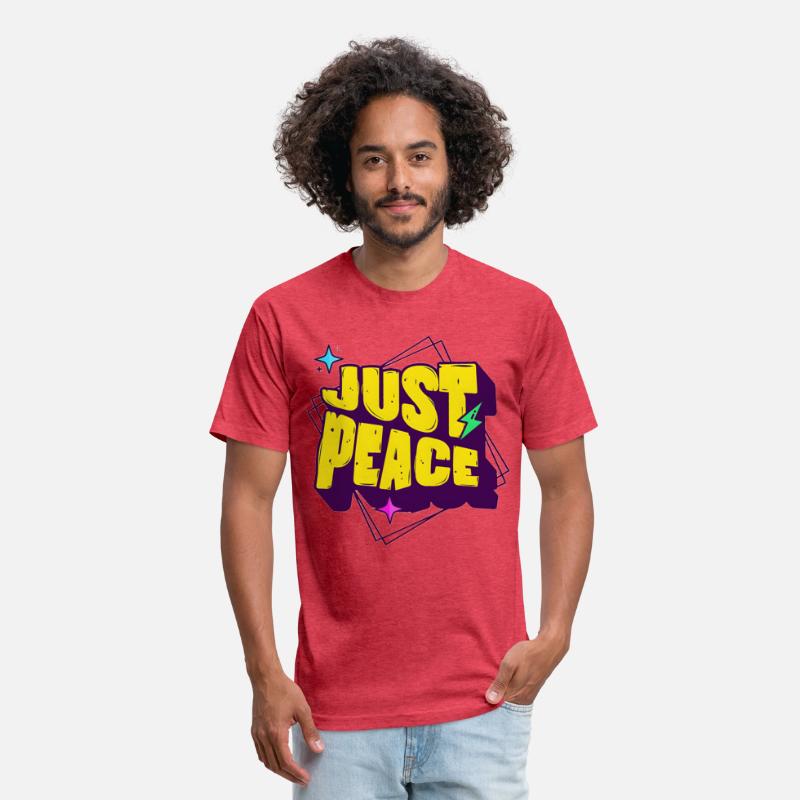 Colorful Peace Sign Graphic Tee