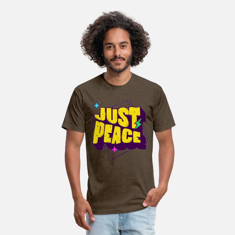 Colorful Peace Sign Graphic Tee
