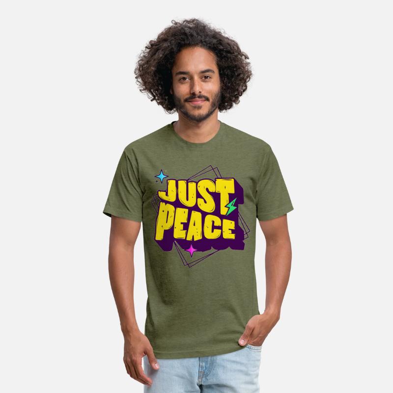 Colorful Peace Sign Graphic Tee