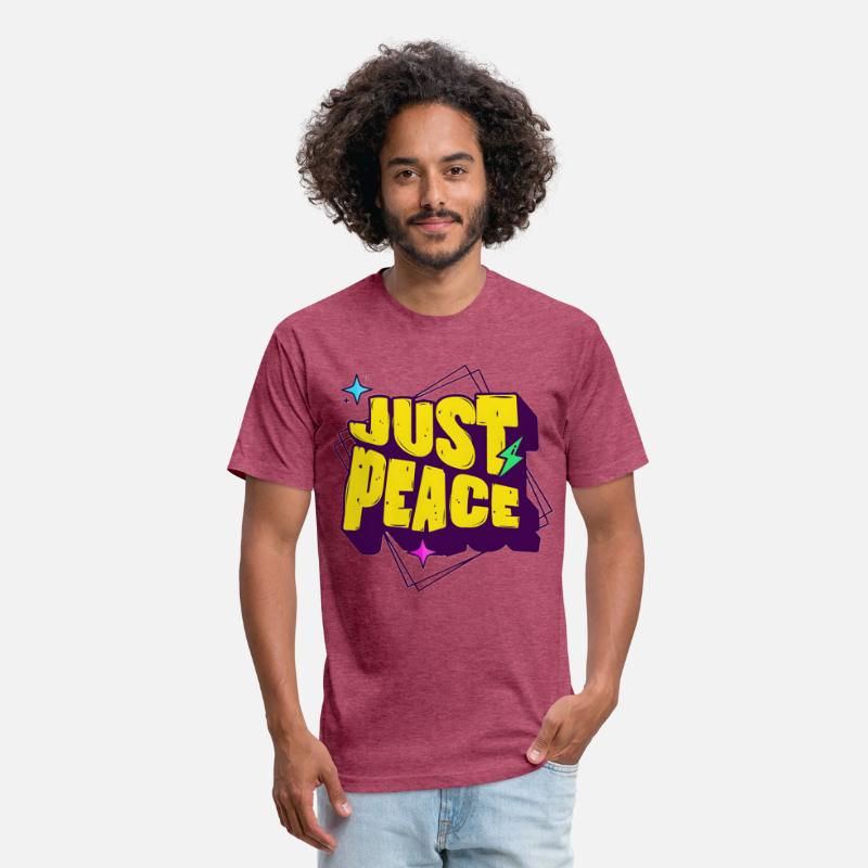 Colorful Peace Sign Graphic Tee