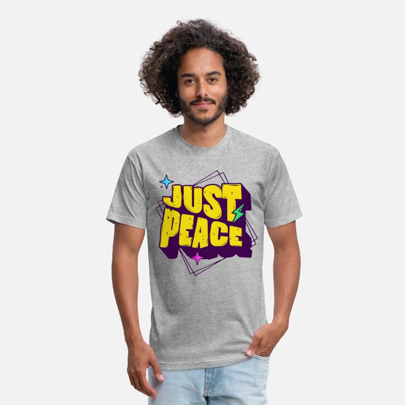 Colorful Peace Sign Graphic Tee