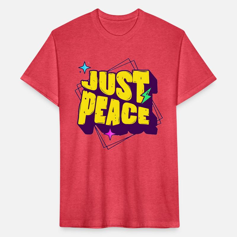 Colorful Peace Sign Graphic Tee