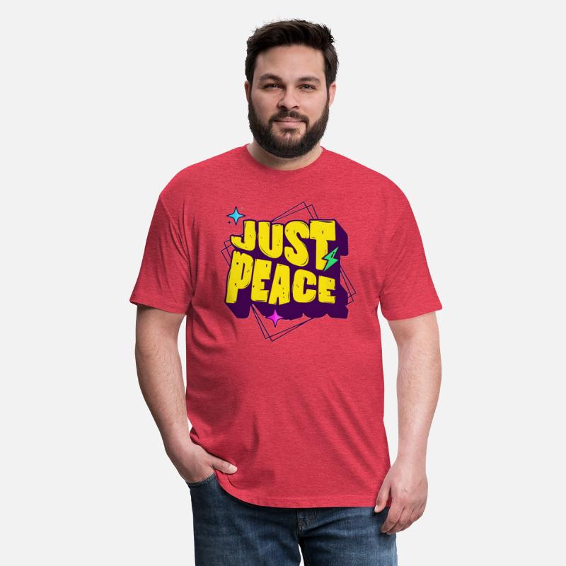 Colorful Peace Sign Graphic Tee