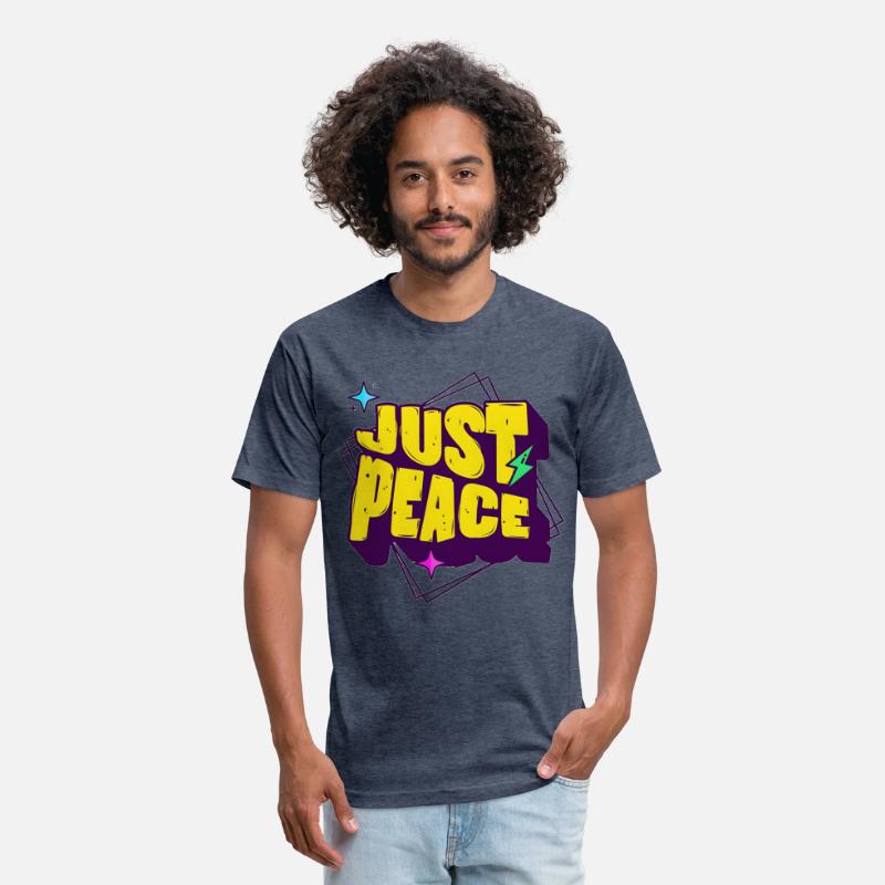 Colorful Peace Sign Graphic Tee