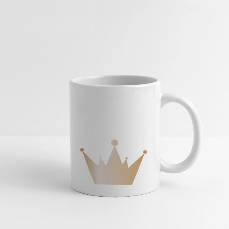 Cool golden crown king vip gold royal vector image
