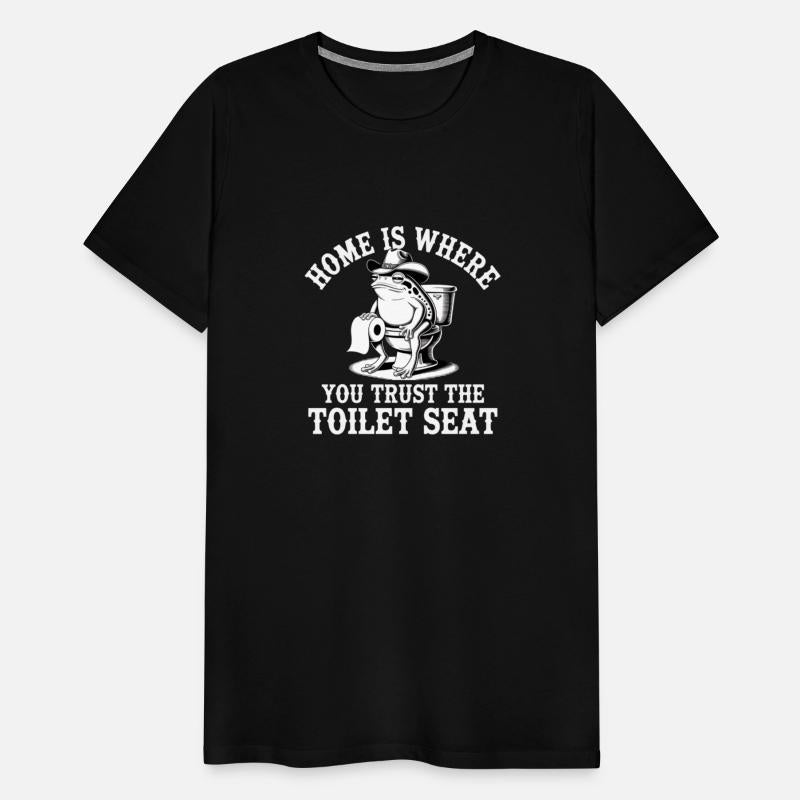 Cowboy Frog Toilet Humor
