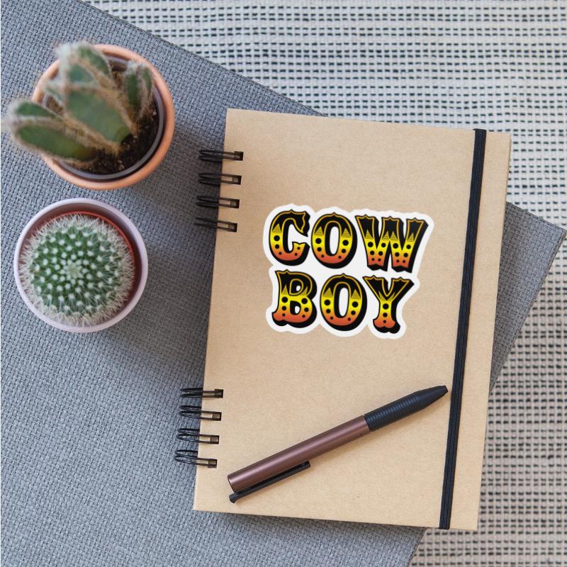 Cowboy Graphic Letters