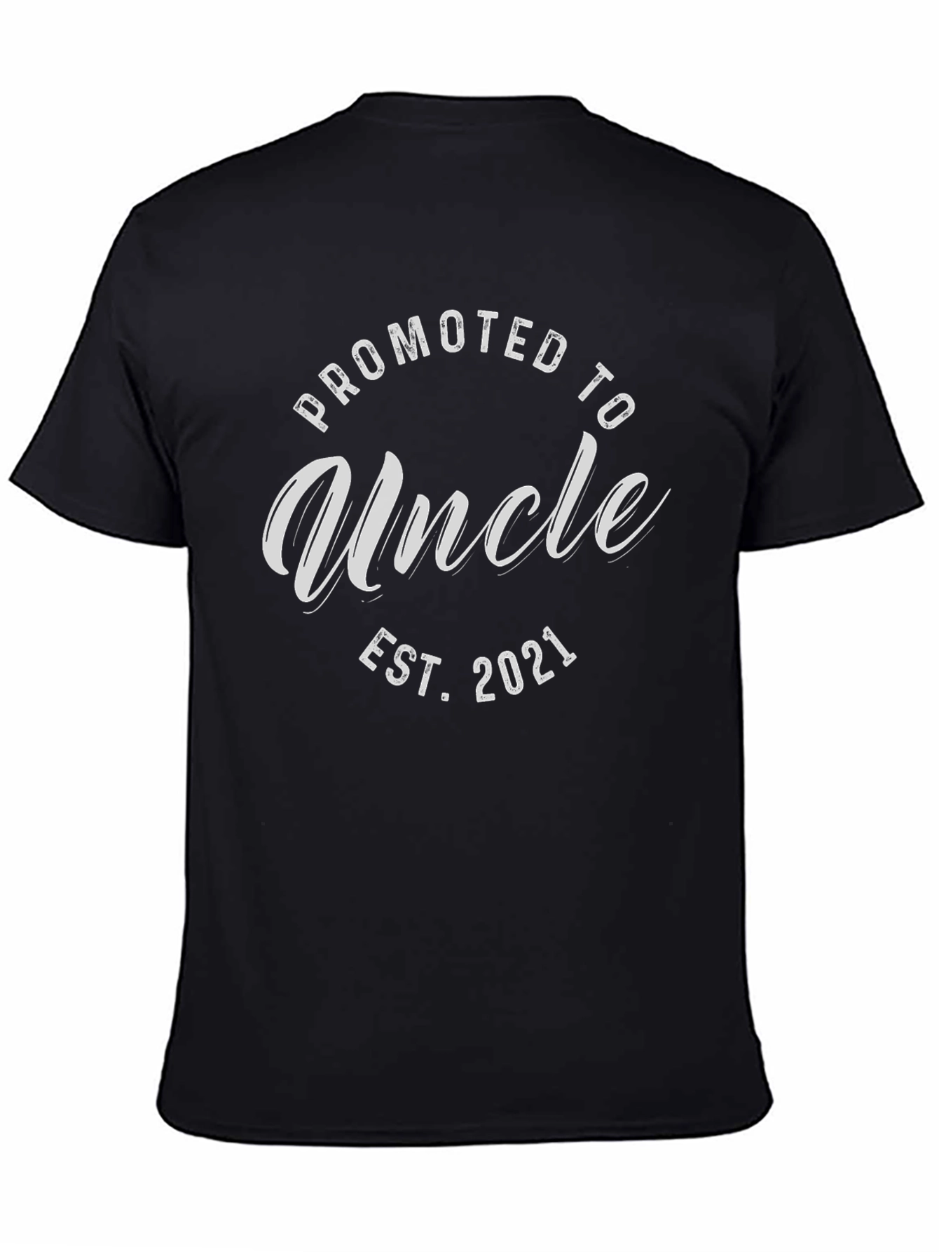 Promoted to Uncle EST. 2021 Graphic T-Shirt