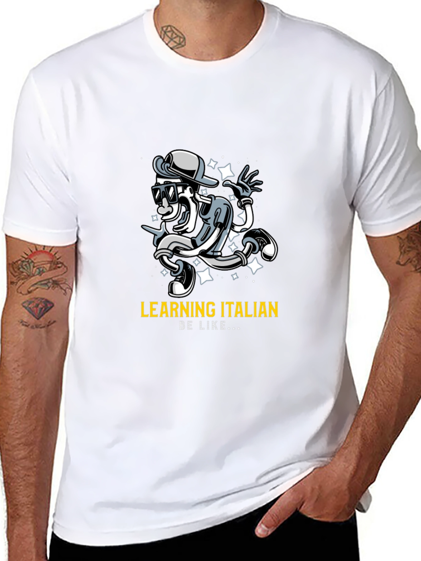 Learning Italian Graphic Tee