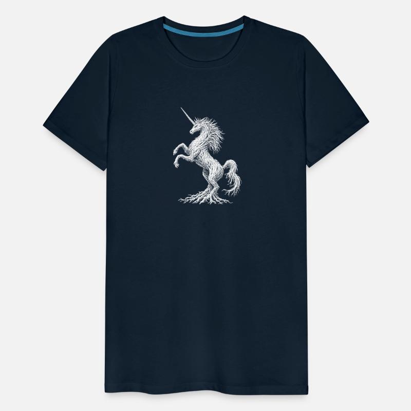 Creepy Unicorn Tree Dark Fantasy Art Nature Lover