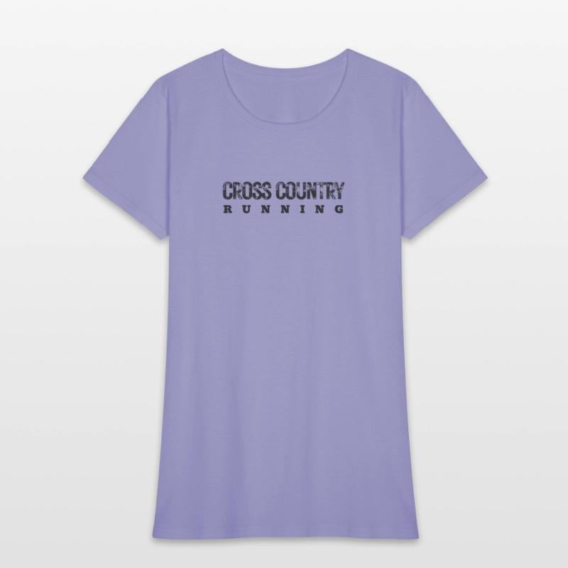 Cross Country Running Bold Distressed, XC Running