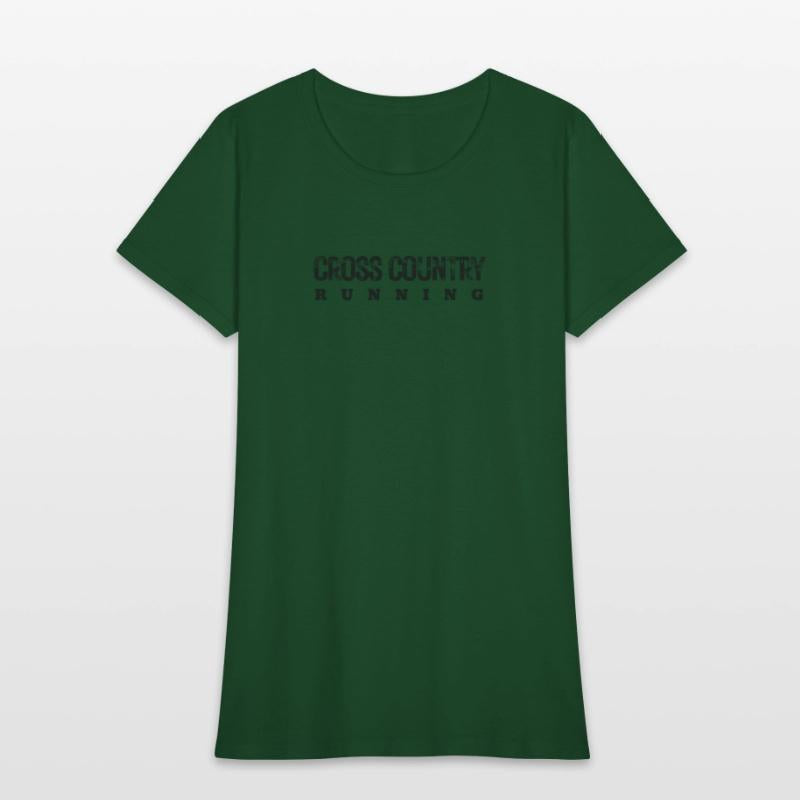 Cross Country Running Bold Distressed, XC Running
