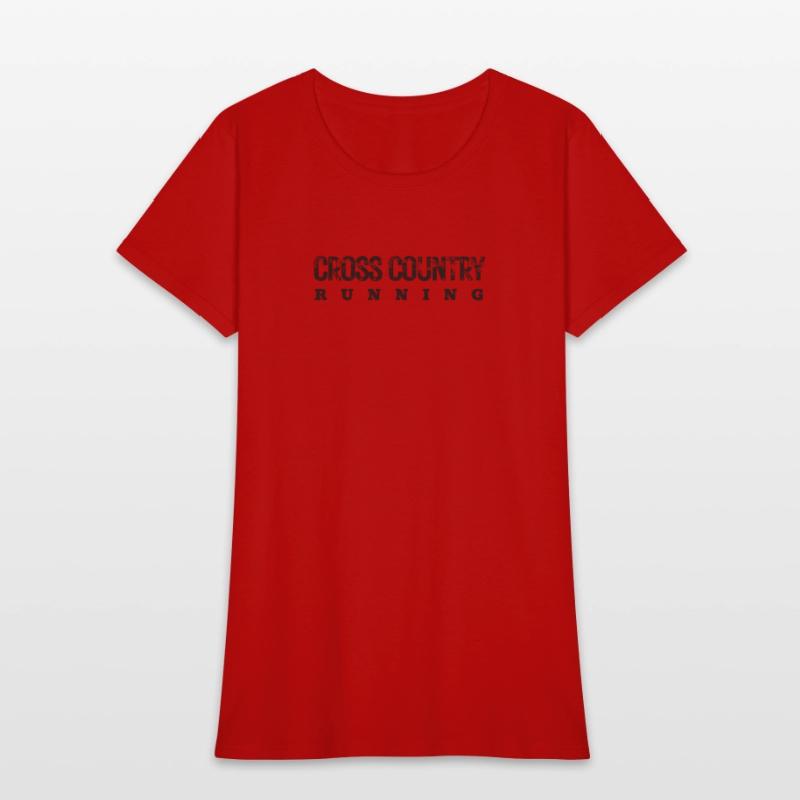 Cross Country Running Bold Distressed, XC Running