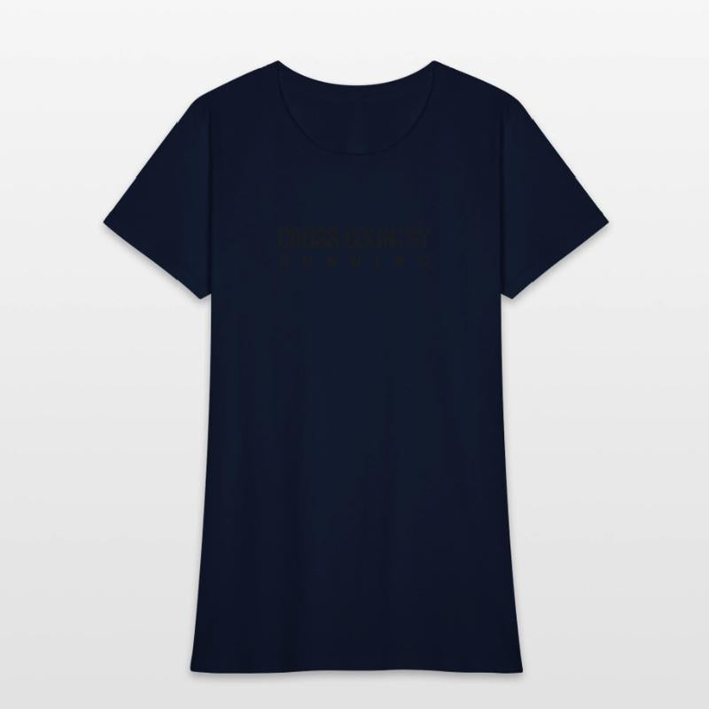 Cross Country Running Bold Distressed, XC Running