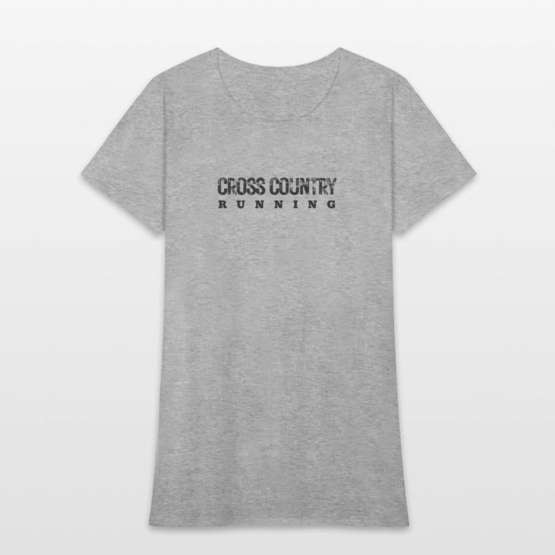 Cross Country Running Bold Distressed, XC Running