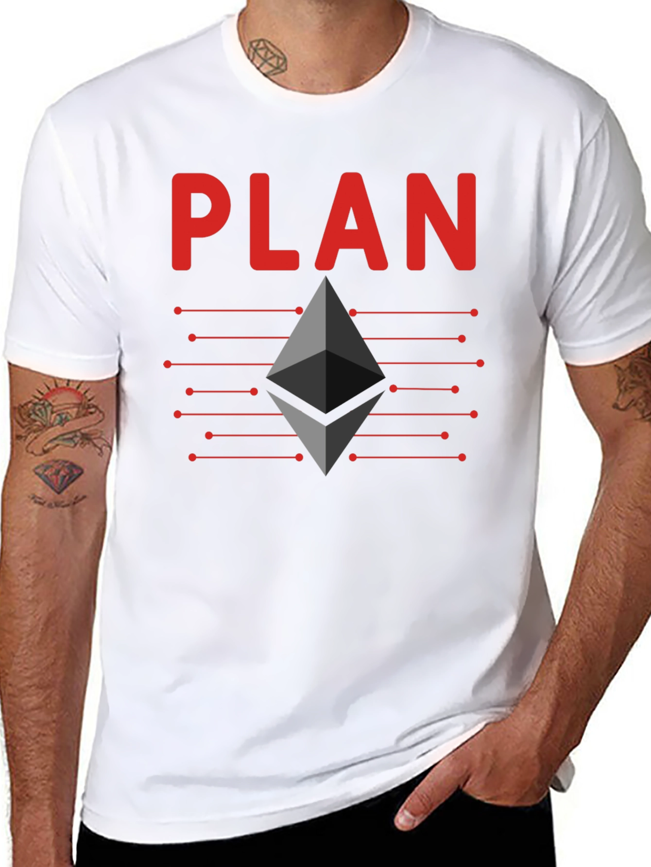 Ethereum Plan Black T-Shirt