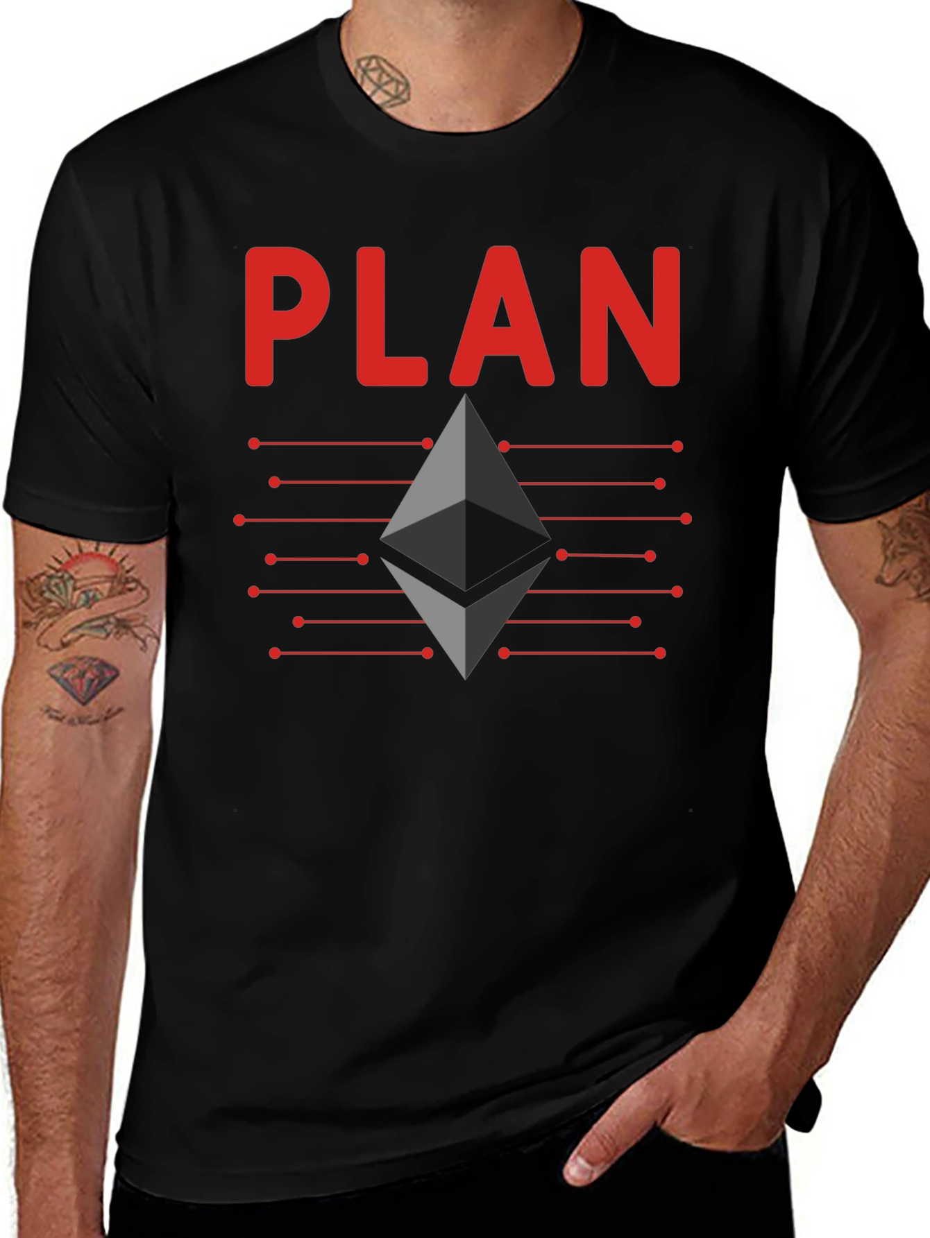Ethereum Plan Black T-Shirt