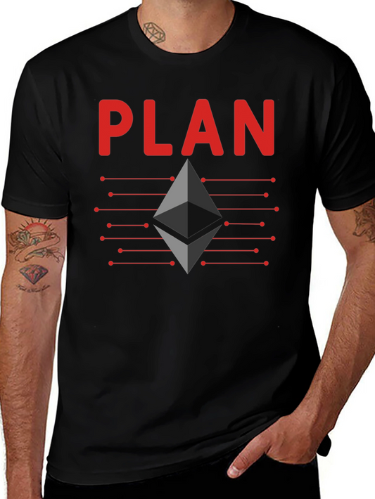 Ethereum Plan Black T-Shirt