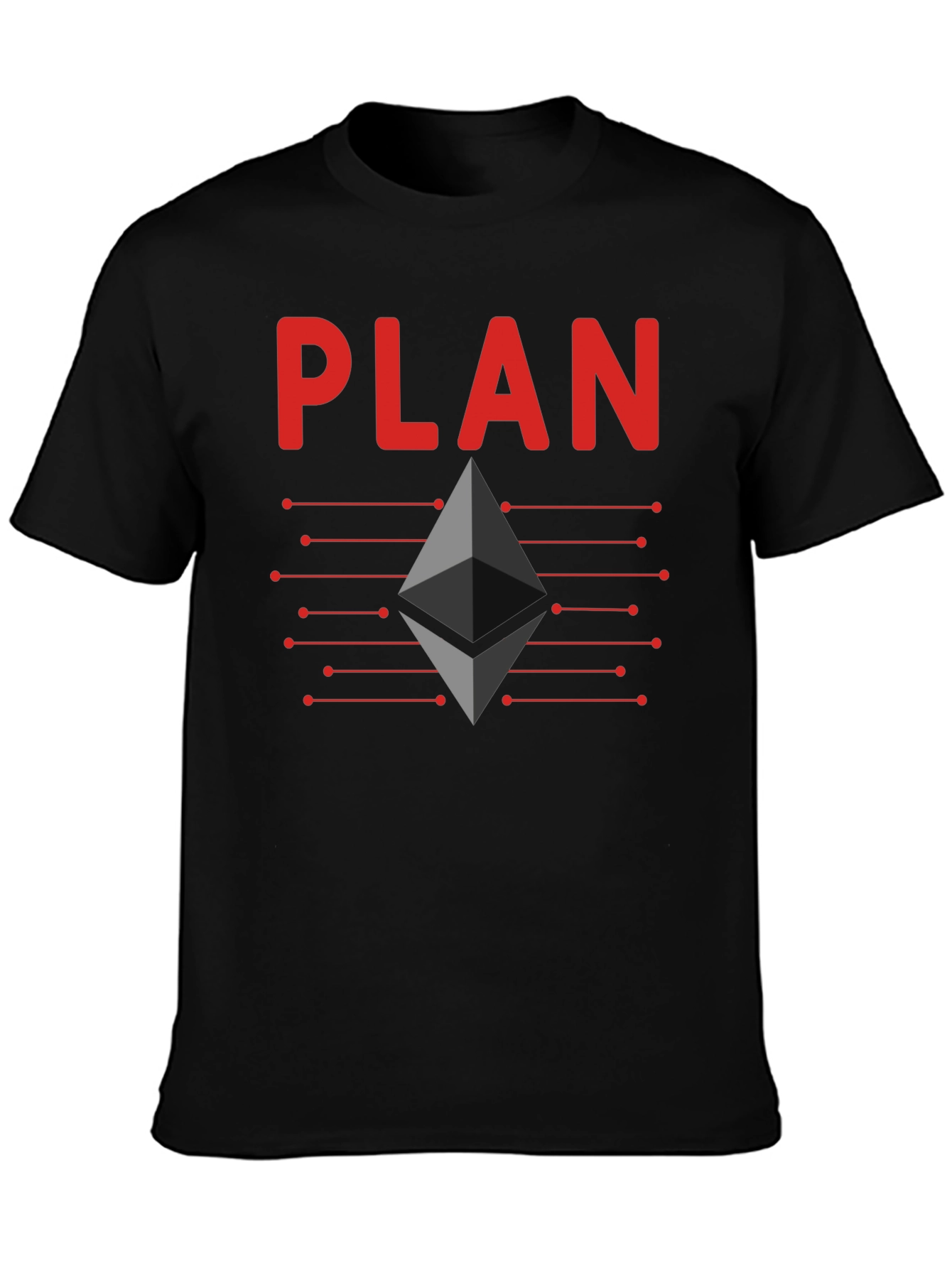 Ethereum Plan Black T-Shirt