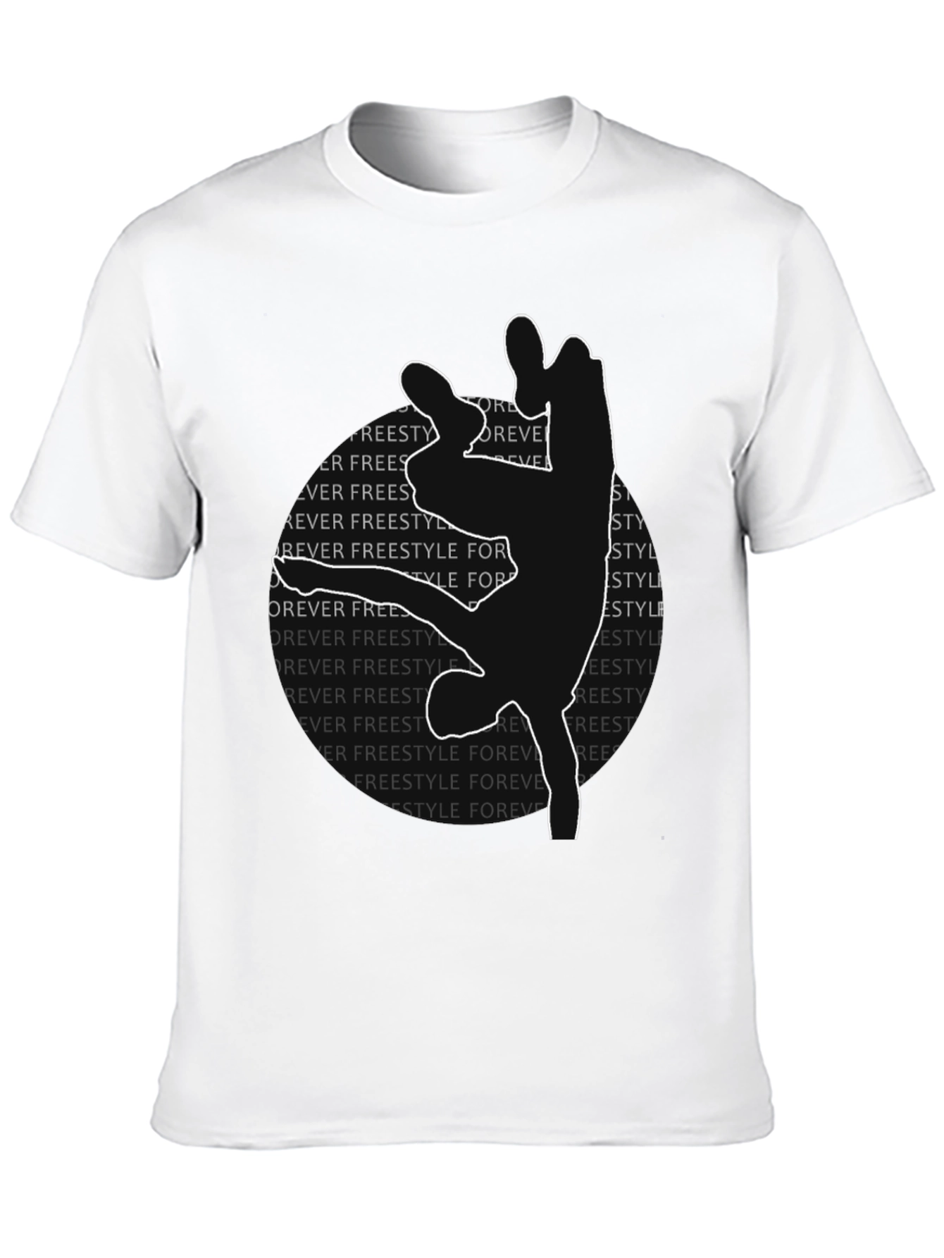 Freestyle Dance Silhouette Graphic Tee