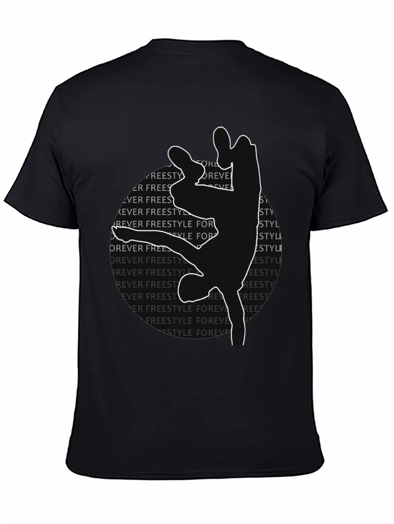 Freestyle Dance Silhouette Graphic Tee