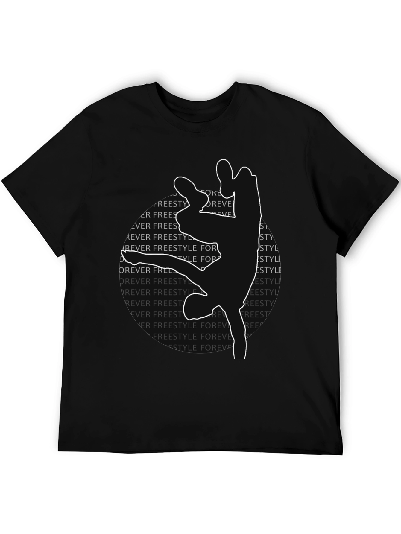 Freestyle Dance Silhouette Graphic Tee