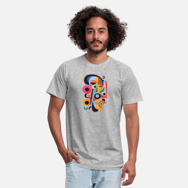 Cubism reimagined digitally Geometric abstraction