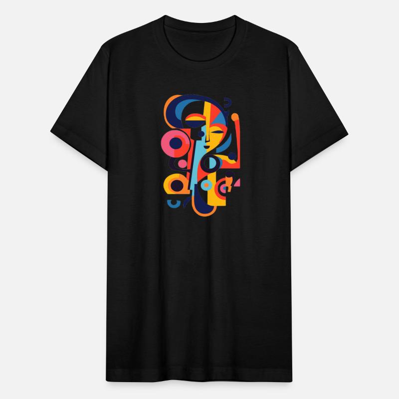 Cubism reimagined digitally Geometric abstraction