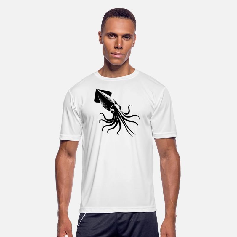 Cuddly Giant Dart Squid Tattoo Diver Style