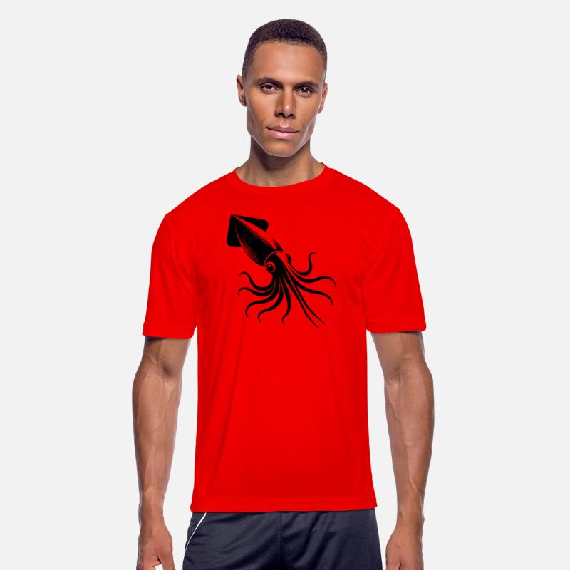 Cuddly Giant Dart Squid Tattoo Diver Style