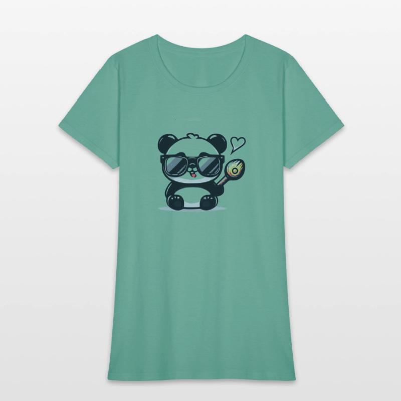 Cute Artist Cool baby Panda