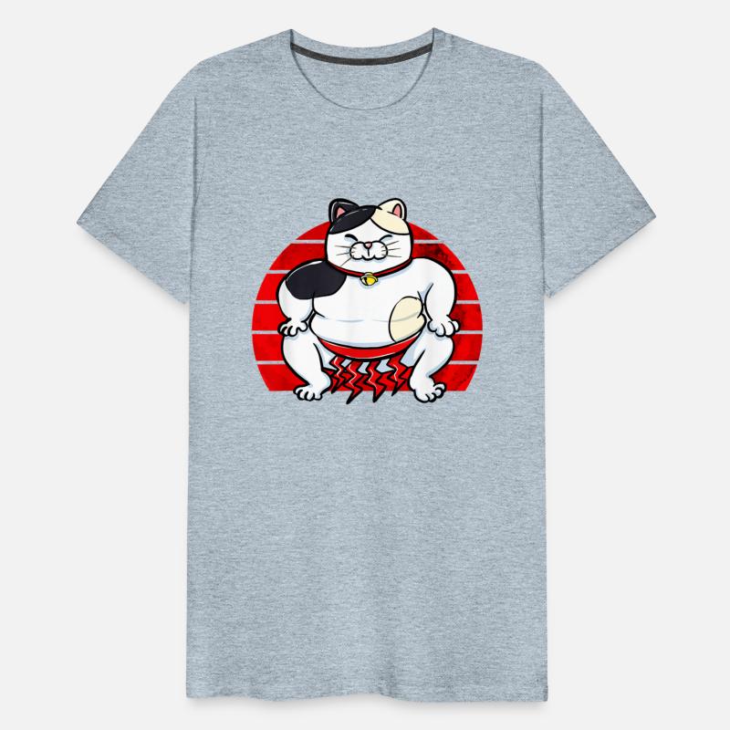 Cute Sumo Ringers Cat Pajamas